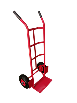 WÓZEK MAGAZYNOWO TRANSPORTOWY / MŁYNARKA CZERWONY, UDŹWIG: 200 KG *6865
