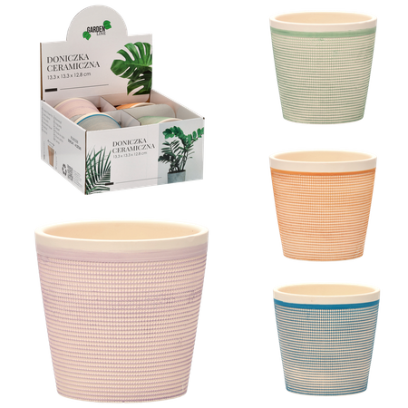 ÎNCHEIERE CERAMICĂ PENTRU GHIDON 13.3 x 13.3 x 12.8 CM MIX DE MODELE disp=4buc *0308