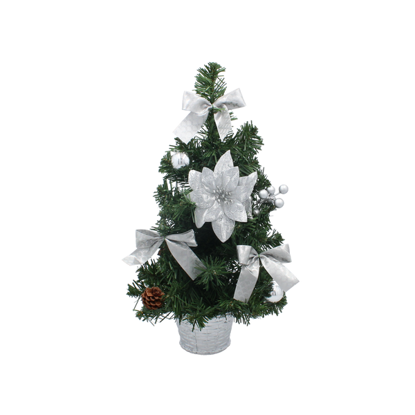 CHRISTMAS TREE 40 CM SILVER