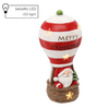 FIGURĂ DE Crăciun - MOȘ CRĂCIUN ÎN BALON 20 X 20 X 43 CM LED *0998