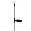 LAMPA SOLARNA LATIS 12,5 x 9,5 x 70 CM SREBRNA KOLIBER / MOTYL / WAŻKA ZIMNY BIAŁY *4344