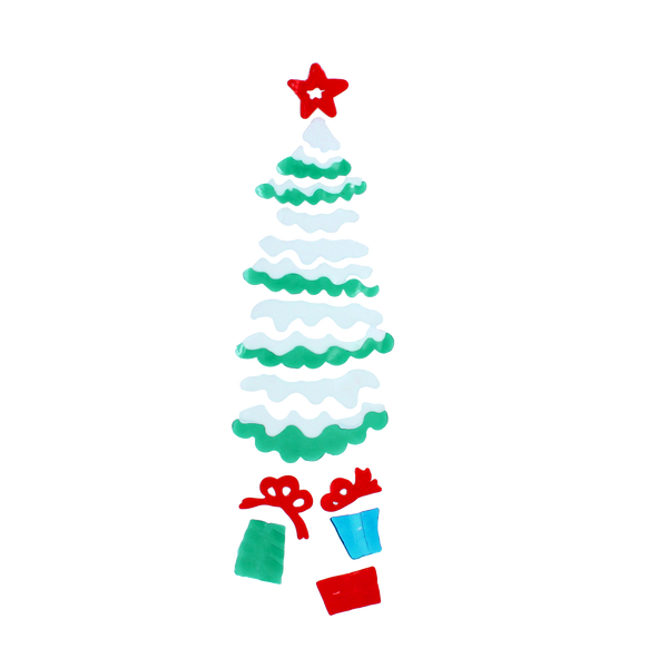 CHRISTMAS WINDOW STICKER 15 x 55 CM
