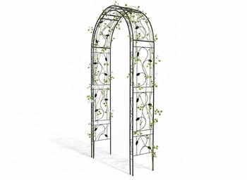 PERGOLA OGRODOWA 130 X 39 X 260 CM