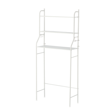 ORGANIZER NAD PRALKĘ 3-POZIOMOWY 66 x 25 x 152 CM BIAŁY *1104