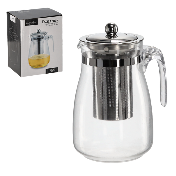GLASS TEAPOT 900 ML