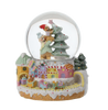 CHRISTMAS SNOW GLOBE - GINGERBREAD TOWN 5 x 5 x 7.5 CM MIX DESIGNS disp=12pcs *5706