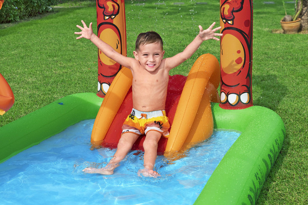 Bestway 7'11" x 55" x 54"/2.41m x 1.40m x 1.37m Jurassic Splash Play Center