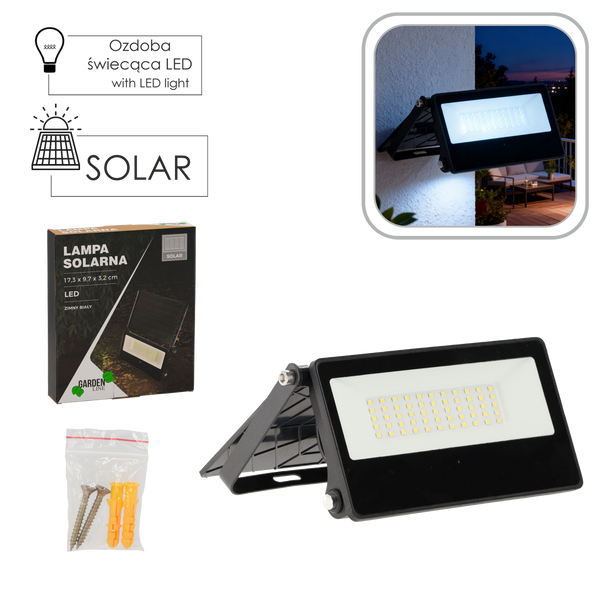 SOLAR FLOODLIGHT LED