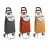 SHOPPING TROLLEY WITH WHEELS 95 x 36 x 27 CM MIX COLORS