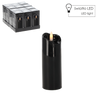 CANDLE LED 5CMX15CM NEAGRĂ*5848