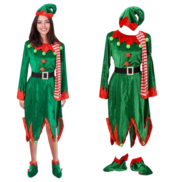 COSTUM ELF 5-PIECI FEMEIESC