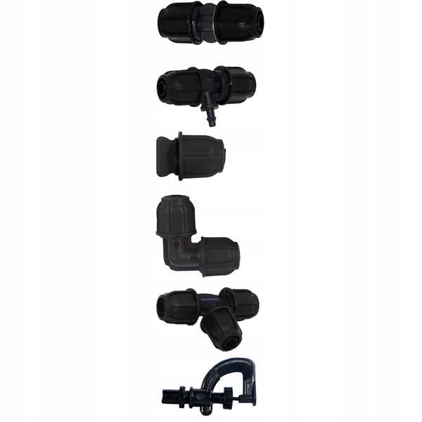 SET DE IRIGAȚIE PE PICURARE CU 10 BUC. SPRINKLERE MIJLOCE ROTATIVE 