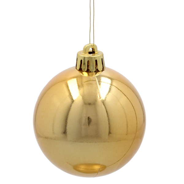 KPL. 6 BOMBEK 6 CM ROȘU / AUR / ARGINT *3863