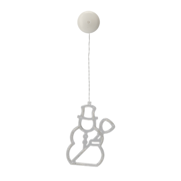 CHRISTMAS WINDOW DECORATION LED 10L MIX 6 DESIGNS