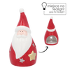 FIGURINĂ RELIGIOASĂ - MOȘ CRĂCIUN CU LOC PENTRU TEALIGHT 7,8 x 7,5 x 14,8 CM pachet=6 buc *5715