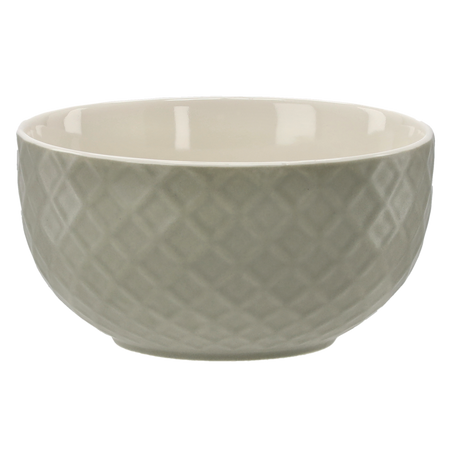 PORCELAIN BOWL 550 ML "KARO" PACK=4PCS