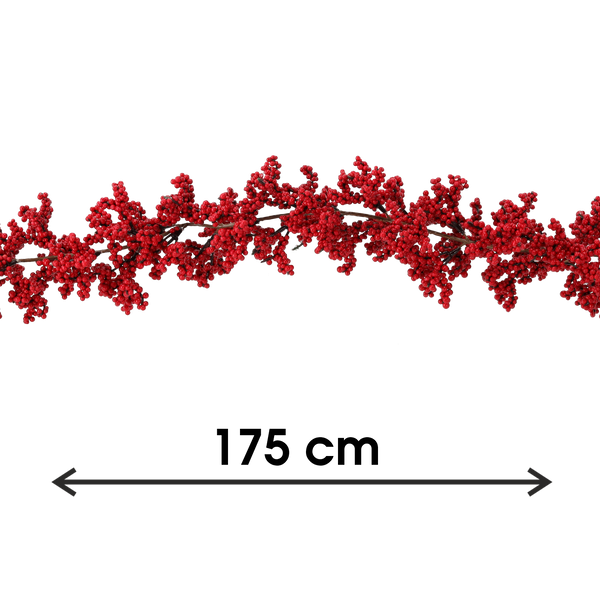 CHRISTMAS GARLAND 175 CM MOUNTAIN ASH