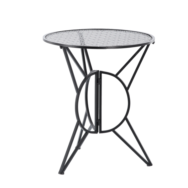 METAL GARDEN FURNITURE SET "SUSAN" TABLE + 2 CHAIRS *8244