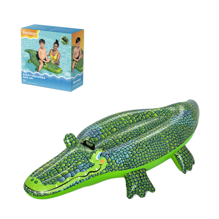 Plută umflată crocodil 152 x 71 cm *2209