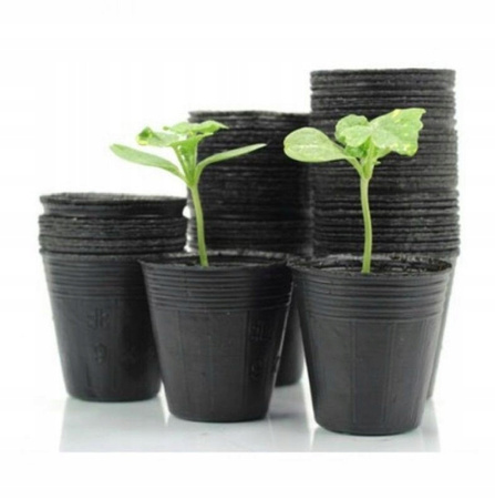 SET OF 100 POTS FOR PLANTING 6 X 5.8 CM PACK=10PL