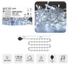 LAMPKI LED Z MELODIĄ USB 100L ZIMNY BIAŁY, DŁ. 0,3 + 10 M *8509