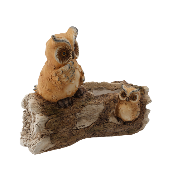 ZÁHRADNÍ DONICZKA - SOVY NA VĚTVI 38 x 19,3 x 33,5 CM *7102