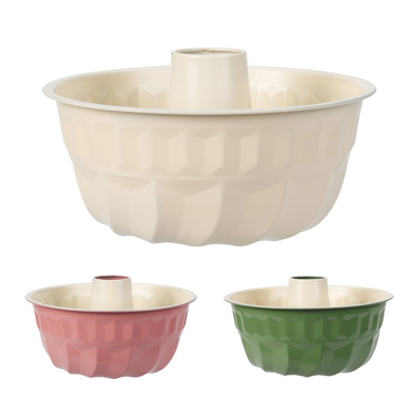 STEEL BUNDT CAKE TIN 1.6L 22CM