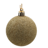SET OF 24 CHRISTMAS BAUBLES RED, SILVER, GOLD