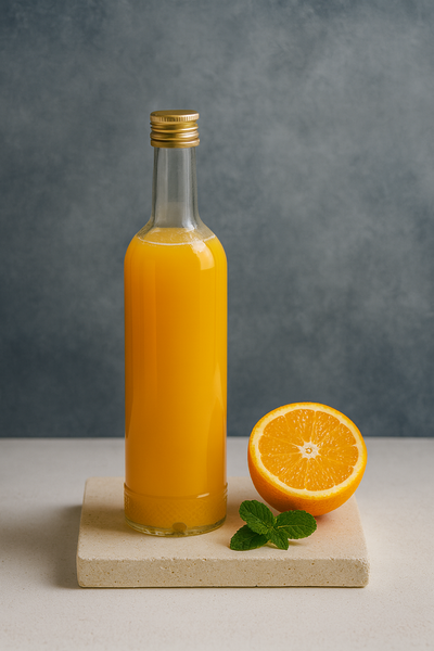 BUTELKA KRYSZTAŁ 500 ML ZAKRĘTKA FI 28 ZGRZ=8 SZT *8289