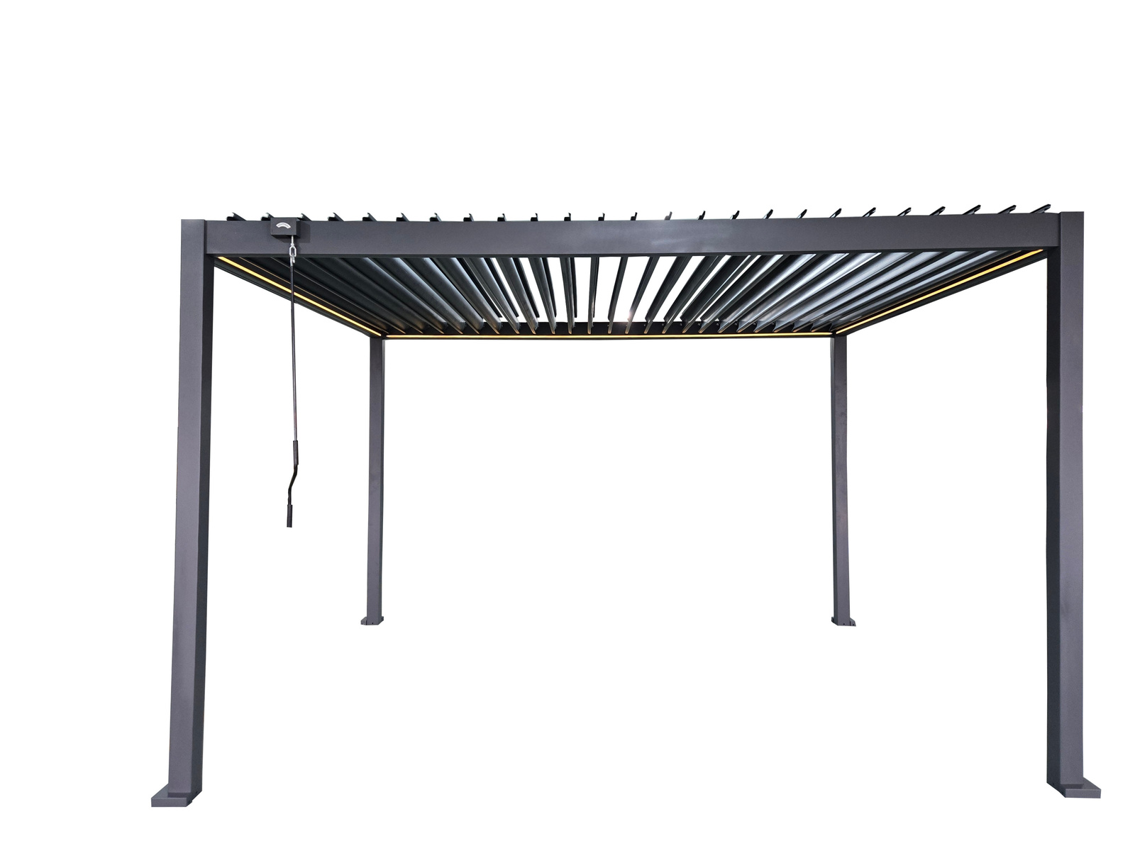 PERGOLA OGRODOWA ALUMINIOWA SZARA LED 3 x 4 x 2,5 M pol_pl_PERGOLA-OGRODOWA-ALUMINIOWA-SZARA-LED-3-x-4-x-2-5-M-8984_7