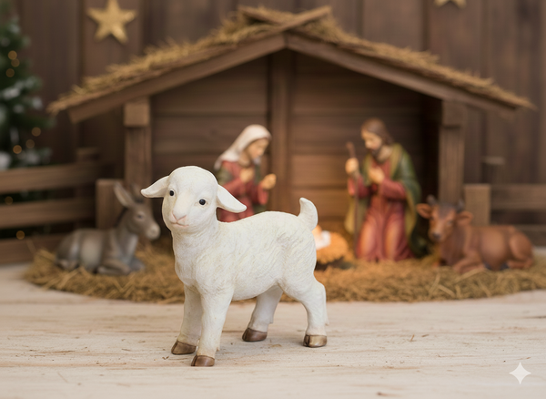 FIGURINE SHEEP 28 x 9 x 28 CM