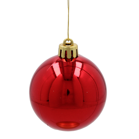 KPL. 20 BOMBEK IN TUBE 5 CM RED / GOLD / SILVER *3801