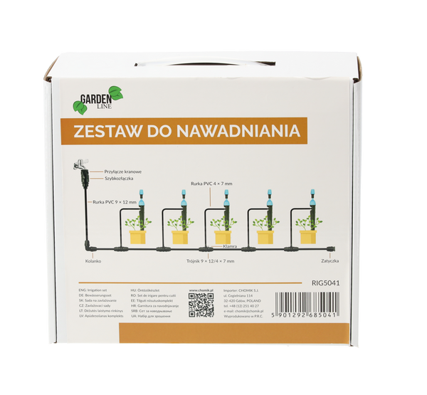 IRRIGATION SYSTEM KIT INCLUDING