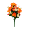 ARTIFICIAL BRANCH - ROSES AND ORCHIDS ASSORTED COLOURS