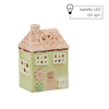 ZAHRADNÍ FIGURKA - DOMEK 7,5 x 6 x 12 cm LED balení=8ks *8654