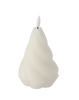 CANDLE DIN WAX LED - TWISTED 9 x 12,5 CM MIX CULOARE *9331