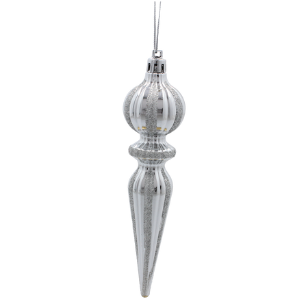 SADA 4 OZDÔB CHOINKOVÝCH PODĽÚŽNYCH 16 CM MIX FARIEB *5355