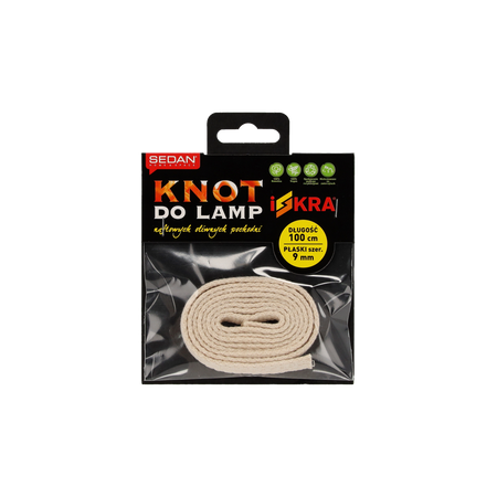 WICK FOR OIL LAMPS FLAT -9mm