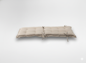 PODUSZKA NA KRZESŁO / OPARCIE 48 x 100 x 5 CM NATURALNA