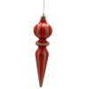 SET OF 4 CHRISTMAS TREE DECORATIONS TREE TOPPER 16 CM