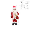 SANTA CLAUS WITH CANDLE - PLAYING 40,5 CM