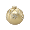 FIGURKA BOŻONAR. – BOMBKA ZŁOTA MIX WZORÓW 21,5 x 21,5 x 21,5 CM opak=1 szt *4954