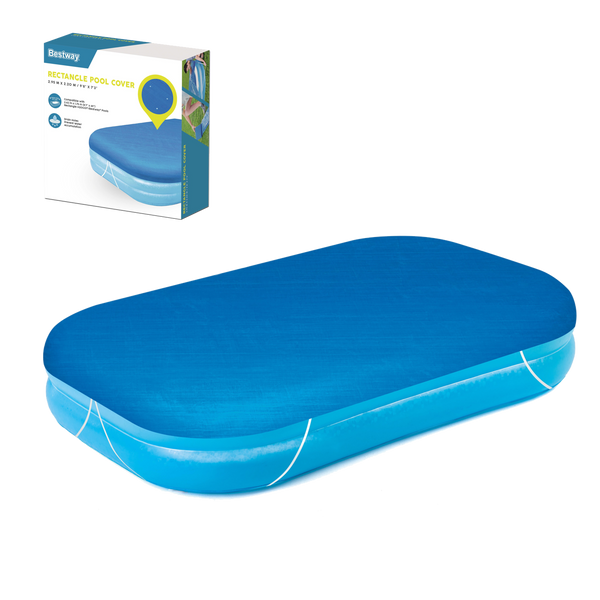 CAPAC DE PISCINĂ INFLATABILĂ RECTANGULARĂ /2,62 x 1,75 x 0,51 M/ *3551