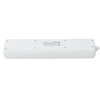 EXTENSION CORD POWER STRIP WITH SWITCH 5 SOCKETS 5 M WHITE