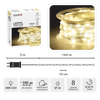 LAMPKI LED MICRO NA SZPULI 1000L CIEPŁY BIAŁY, DŁ. 3 + 100 M *8554