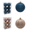 KPL. 6 BOMB 10 CM GRENADE / BEIGE GOLD *3894
