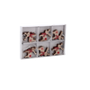 Set de 18 ornamente din lemn pentru Crăciun de suspendat mix 2 modele reni ambalaj=12 buc *9010