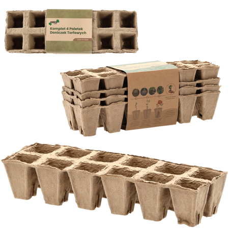 PAPER POTS 12 CELLSX4PC EACH
