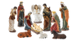 Set de figuri de Crăciun 11 piese 45 cm