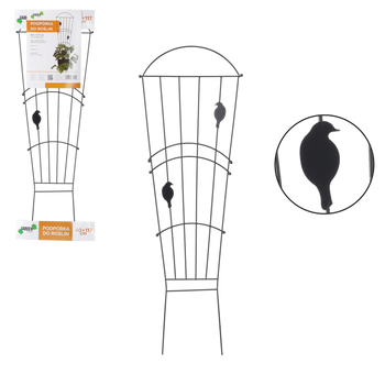 Grilă / Suport pentru plante 40 x 117 CM NEGRU *1909